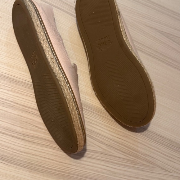 Roots Leather Espadrille Flat - Size 8, Rose Pink - Picture 2 of 5